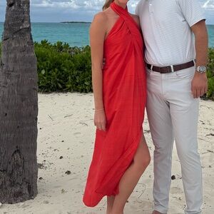 Julia Amory Halter Dress